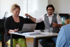 Gesangsworkshop mit Kamingespräch1