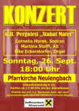 G.B. Pergolesi "Stabat Mater"  Pfarrkirche Neulengbach, September 2021