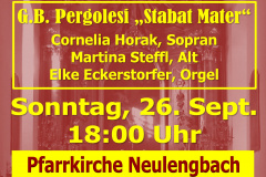 G.B. Pergolesi "Stabat Mater"  Pfarrkirche Neulengbach, September 2021